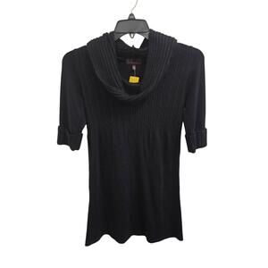 Very Good L Black Takeout Sweater Dress